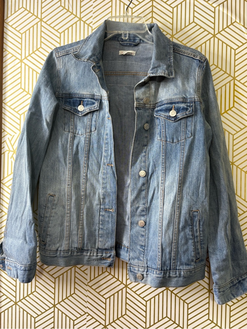Mama Ingrid & Isabel Light Blue Denim Jacket small